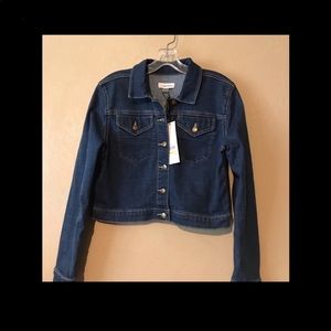 Calvin Klein Jean cropped jacket size S